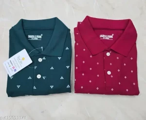 MEN'S POLO T SHIRT 2 COMBO PACK