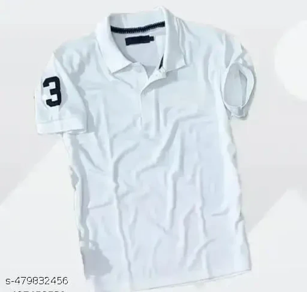 STYLISH AND COMFORTABLE REGULAR HALF SLEEVE MATTY POLO T-SHIRT FOR MEN