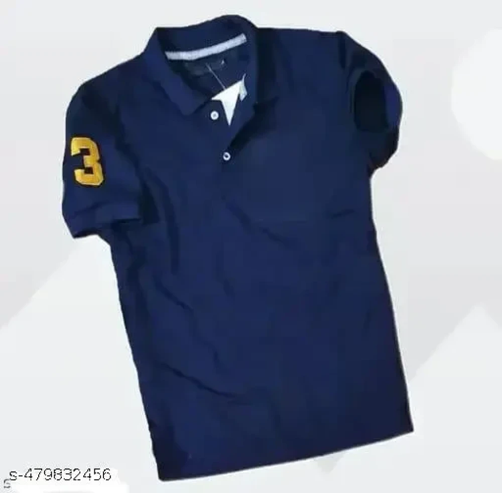 STYLISH AND COMFORTABLE REGULAR HALF SLEEVE MATTY POLO T-SHIRT FOR MEN