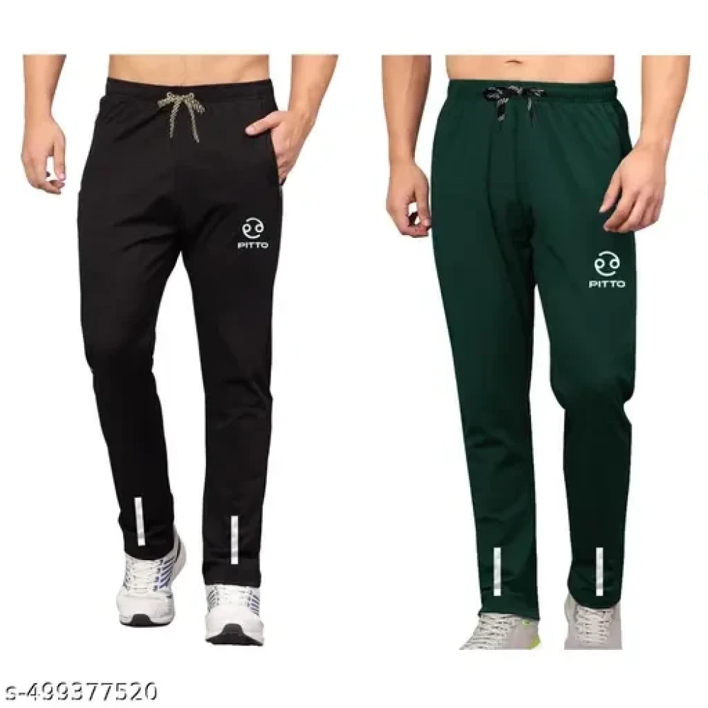 MEN LEISURE PANTS(pack of 2)