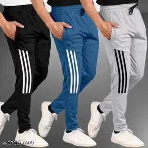 Men's Stylish Jogger Lower Track Pants for Gym Casual Wear for Men(Pack Of 3)